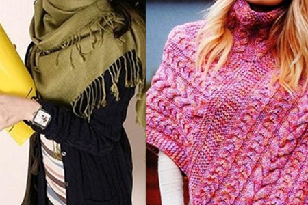 時(shí)尚服飾 披肩編織方法大全圖解