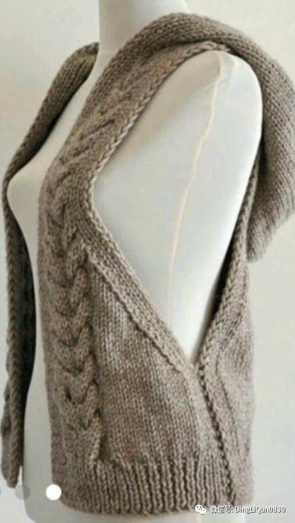 35款時尚漂亮的馬甲樣品圖案 針織藝術(shù)的魅力